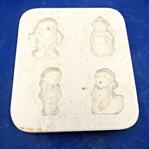 Kimple Vintage 1985 Christmas / Winter  Magnet Mold #932